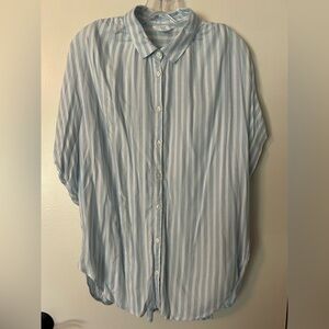 Blue Striped Women's Shirt